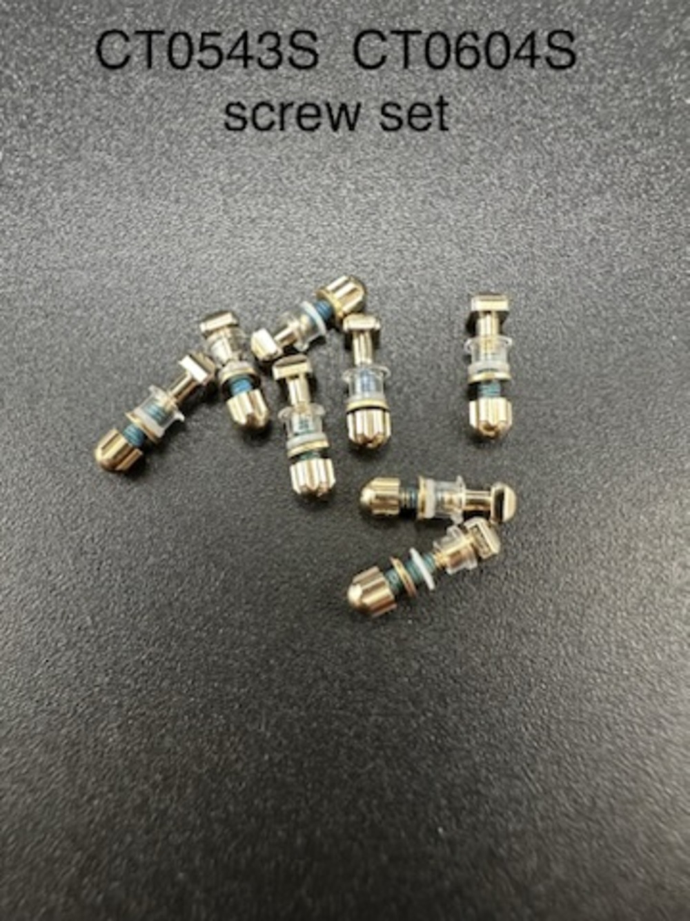 Factory Screw Set for Cartier CT0543S CT0604S Sunglasses Gold New
